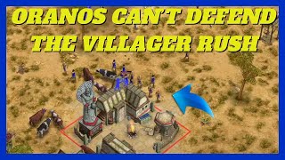 No Shockwave On Villagers Means WHAT  Kiluminati Ra vs Superafim Oranos aom ageofempires [upl. by Micro617]