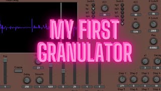 REAKTOR 6  BUILT MYSELF A PRETTY SWEET GRANULATOR [upl. by Boris]