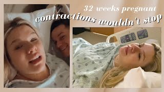 Contractions Every 3 Min  32 Weeks Pregnant [upl. by Arramas921]