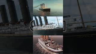 Titanic VS Lusitania VS Britannic [upl. by Ysied]