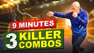 9 Minute Boxing Workout  3 Killer Combos [upl. by Melda]