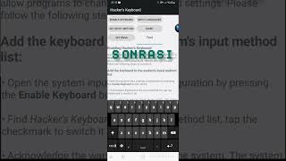 Hackers Keyboard  Pro Yazılım 2 [upl. by Annahsirhc]