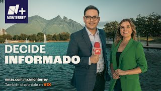 Las Noticias Nmás Monterrey con José Luis García y Zyntia Vanegas  Televisa Monterrey [upl. by Rebba]