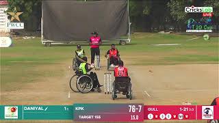 Live  Sindh VS KPK  INTERLOOP QUAID E AZAM WHEELCHAIR T20 CUP 2024  PWCC  Crickslab [upl. by Ladd359]