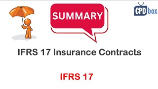 IFRS17 Insurance Contracts  summary 2024 [upl. by Aihsotan]