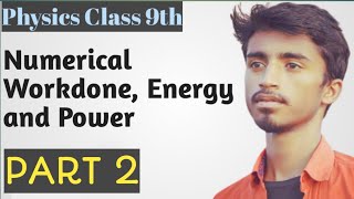 Numerical of Chapter Work Energy and Power  Class 9 CBSE By Aditya Raj [upl. by Ellenehc]