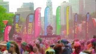 THE COLOR RUN™  Philadelphia EXPLODES with 26000 Color Runners™ [upl. by Htiekel366]