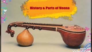 History and Parts of Veena  Vainika Charumathi [upl. by Bohaty]