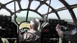 B29 FiFi on Takeoff Roll  Filmed from Cockpit [upl. by Lemhaj685]