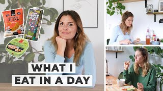 What I eat in a day  Was ich esse wenn ich allein Zuhause bin  vegetarisch amp vegan [upl. by Ahsema]