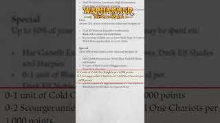 La tranche de 1000 pts à Warhammer The Old World Shorts [upl. by Iarahs]