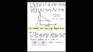 consumers equilibrium  class 11  chapter 2 microeconomics  complete notes 📝 [upl. by Funch]