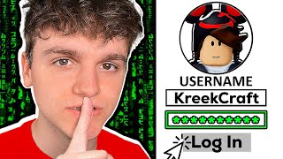 I HACKED a FAMOUS YOUTUBERS Roblox Account [upl. by Akemehc]