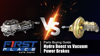 Hydro Boost vs Vacuum Power Brakes Which is Better [upl. by Parrisch]