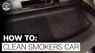 How To Get Rid Of Cigarette Odor amp Refresh Your Cars Interior Chemical Guys [upl. by Reiner284]