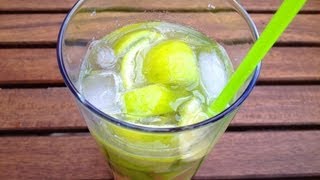 Ipanema Virgin  Caipirinha ähnlicher Cocktail ohne Alkohol  Drink Rezept von einfachKochen [upl. by Dorette]