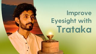 Trataka Meditation to improve eyesight amp build focus  10 minutes [upl. by Sillihp]