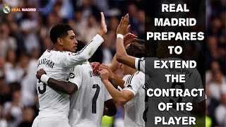 Real Madrid prepares to extend the contract of its player [upl. by Sacks]