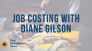 Job Costing with Diane Gilson Monday October 12th 2020 [upl. by Pinette]