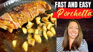 Easy Porchetta Recipe  How to Make Porchetta  Cheaters Porchetta Easy Prep Ahead Pork Tenderloin [upl. by Aneen295]