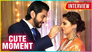 ISHQBAAZ Actor Kunal Jaisingh And Bharati Kumari CUTE MOMENT  First Interview After Marriage [upl. by Odnesor592]