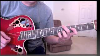 It Aint Yours To Throw Away  Nashville Cast Sam Palladio Guitar Lesson [upl. by Srini]