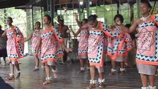 Traditional Swazi women singing and dancing [upl. by Aseram]