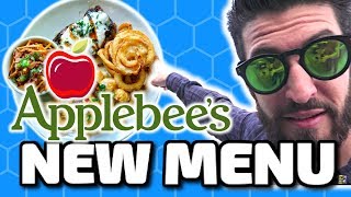 Taste Testing The New Applebees Menu VLOG [upl. by Raveaux]