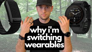 Whoop vs Garmin Why Im Switching Wearable Fitness Trackers garmin [upl. by Edythe]