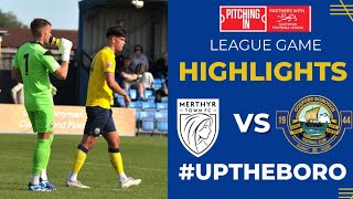 MATCH HIGHLIGHTS SPL  Gosport Borough vs Merthyr Town A [upl. by Viquelia]