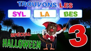 Foufou  Les syllabes Spécial HALLOWEEN Learn the syllables for kids Serie 03 4K [upl. by Morena]