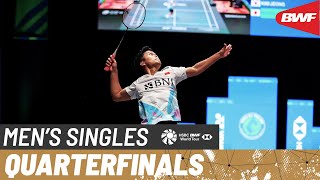 YONEX All England Open 2024  Viktor Axelsen DEN 1 vs Anthony Sinisuka Ginting INA 5  QF [upl. by Eural67]