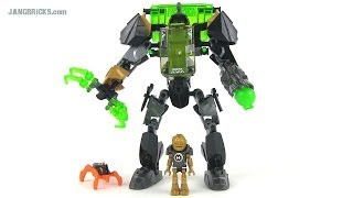 LEGO Hero Factory 44019 Rocka Stealth Machine Invasion from Below set review [upl. by Lleroj]