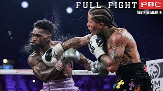 Davis vs Martin FULL FIGHT June 15 2024  PBC on Prime Video [upl. by Yonit]