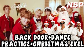 Stray Kids quotBack Doorquot MV Christmas EveL MV Dance Practice   Reaction [upl. by Wunder]