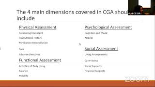 Comprehensive Geriatric Assessment [upl. by Adnylg879]