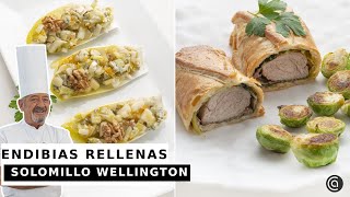 ¿Buscando recetas para NOCHEBUENA Solomillo Wellington y Endibias rellenas con Arguiñano [upl. by Willin62]