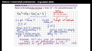 Zad 14 Zadanie dowodowe Wyrażenia algebraiczne [upl. by Dallis106]