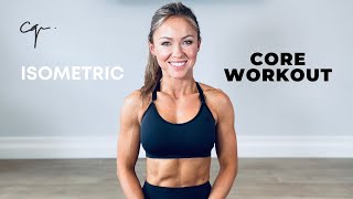 10 Minute Isometric Core Workout  No Equipment [upl. by Schrick]