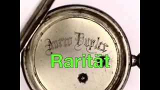 Watchmaking Rare Pocket Watch Ancro Duplex [upl. by Tayler]