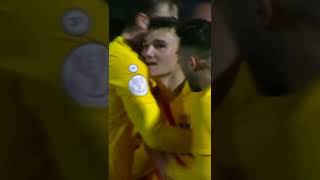 REMONTADA DEL BARCELONA Gol de Ferran Jutgla le da la vuelta vs Linares en Copa del Rey  Shorts [upl. by Ateuqahs]