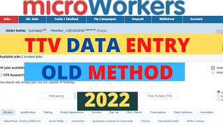 how to do microworkers data entry  How to microworkers data entry jobs Bangla tutorial 2023 [upl. by Ailadgim]