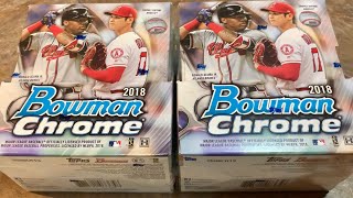 2018 BOWMAN CHROME MASTER BOX OPENING [upl. by Nnaear]