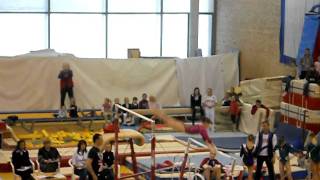 Anastasia Grishina 2012 Moscow Championships Uneven Barsdouble doubleKsenia Afanasyeva Vault [upl. by Fadas241]