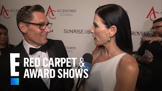 Julianna Margulies Talks Powerful quotGood Wifequot Wardrobe  E Red Carpet amp Award Shows [upl. by Edyth]