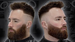 Best Beard Tutorial on Youtube 💯 How to Fade Shape and Razor Line [upl. by Atiuqahs]