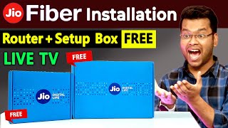 Jio Fiber Installation  Jio Fiber Postpaid  Jio Fiber Prepaid vs Postpaid  Jio Fiber Plans 2022 [upl. by Eedolem]