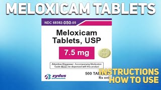 Meloxicam tablets how to use How and when to take it Who cant take Meloxicam [upl. by Santiago]