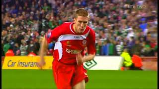 SHAMROCK ROVERS V SLIGO ROVERS FULL PENALTY SHOOTOUT 2010 FAI CUP FINAL  RTE SPORT IRELAND [upl. by Bartholomeus]