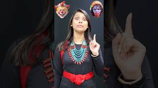 বহুরূপী Look চ্যালেঞ্জ  Bohurupi Look Challenge  Bohurupi Look  Bong Girl Monti shorts [upl. by Lakym]